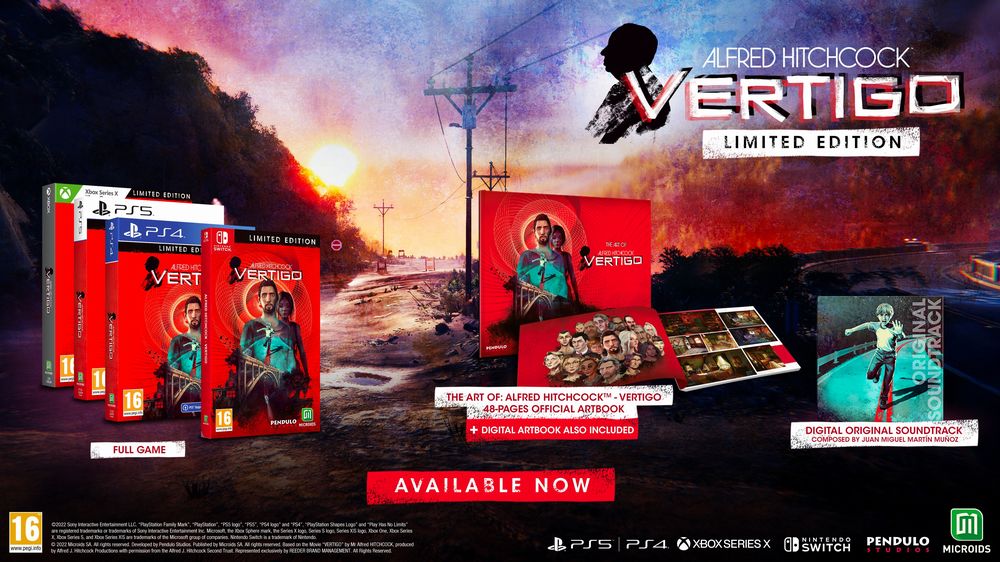 Alfred Hichcook Vertigo special edition Alfred Hichcook Vertigo special edition